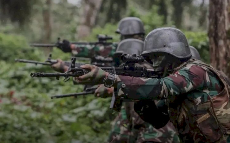 Kabar Duka 4 Prajurit TNI Yang Sempat Hilang Usai Baku Tembak Dengan