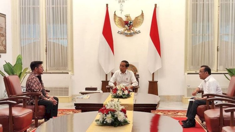 Pertemuan Presiden Jokowi Dan Syahrul Yasin Limpo Westjavatoday