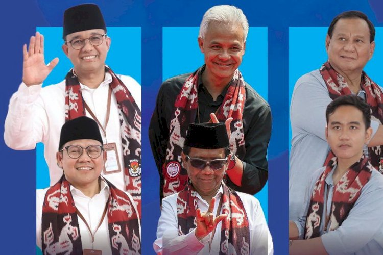 Malam Ini 3 Paslon Capres Cawapres Bakal Adu Gagasan Antikorupsi Di