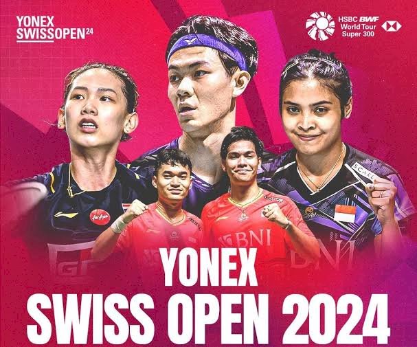 Rekap Hasil Pertandingan Wakil Indonesia Di Babak 16 Besar Swiss Open