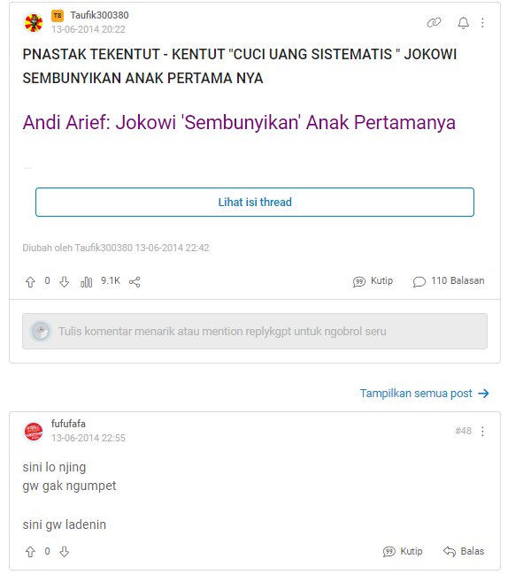 Jejak Digital Akun Kaskus Fufufafa Westjavatoday