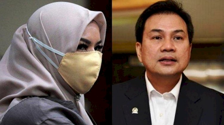 Azis Syamsuddin dan Stepanus Robin Kunjungi Rita Widyasari di Lapas Tangerang saat Ulang Tahun