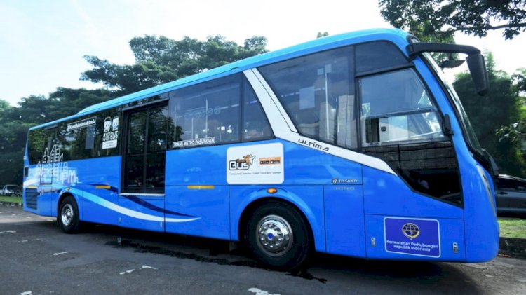 Resmi Beroperasi, Bus Trans Metro Pasundan Baru Layani Satu Koridor ...