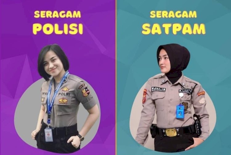 Polri Klaim Wacana Ubah Lagi Warna Seragam Satpam Karena Keinginan