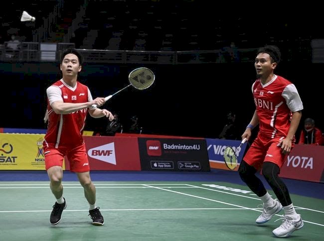 Ahsan/Kevin dan Jojo Bawa Indonesia Ke Semifinal Singkiran Cina dari Piala Thomas 2022