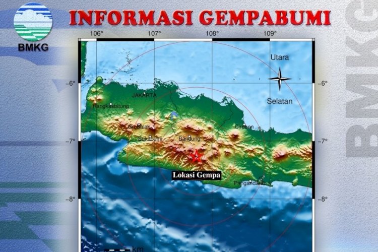 Ralat, Gempa Bumi Magnitudo 4,3 Guncang Garut Diduga Akibat Aktivitas ...