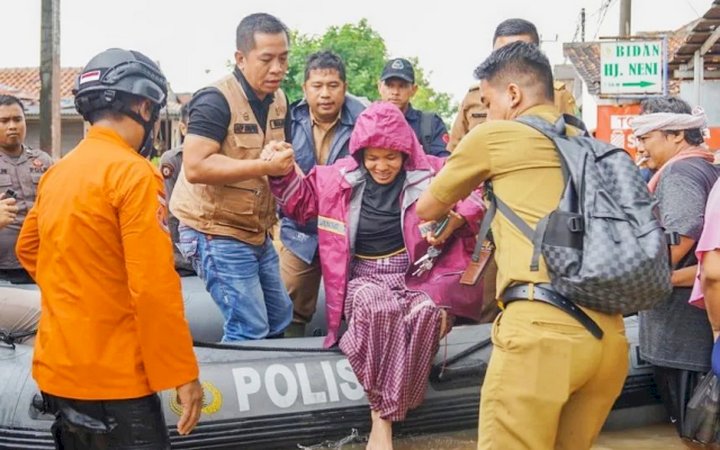 BPBD Jabar Catat 28 Kecamatan di Karawang dan Subang Terdampak Banjir