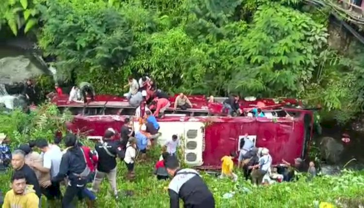 Temuan KNKT Soal Penyebab Bus PO Duta Wisata Yang Terjun Ke Jurang Di ...