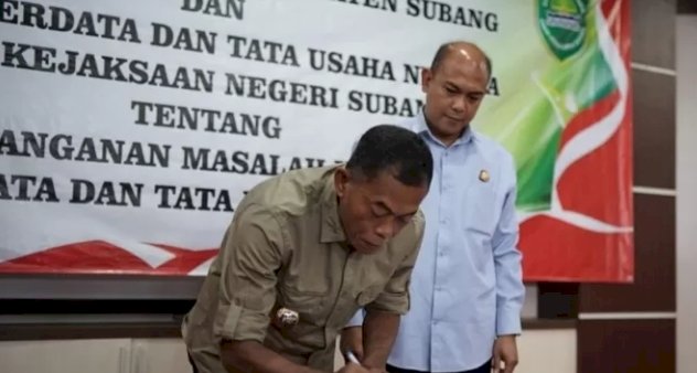 Kesepakatan Kerjasama Pemkab Subang Dan Kejari Tangani Masalah Hukum ...