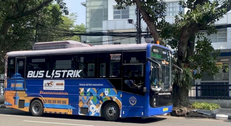 7 Unit Bus Listrik Trans Metro Pasundan Layani Rute Koridor 4 ...