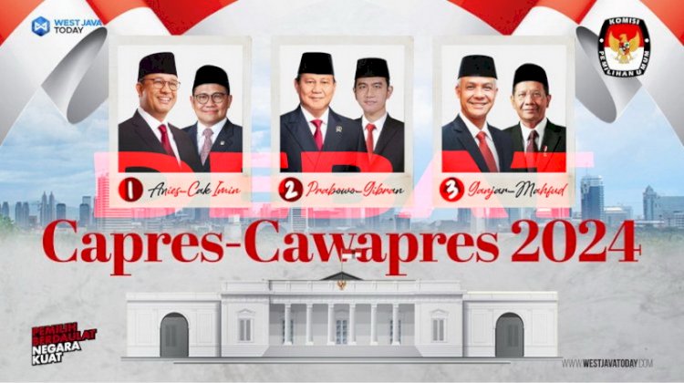 Debat Ketiga Pilpres, KPU Siapkan Satu Mikrofon Di Podium Untuk Satu ...