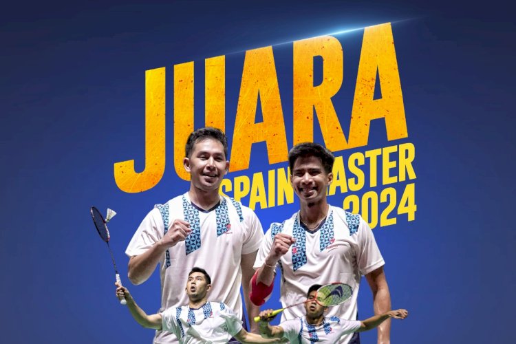 Sabar/Reza Juarai Nomor Ganda Putra Spain Masters 2024 - Westjavatoday.com